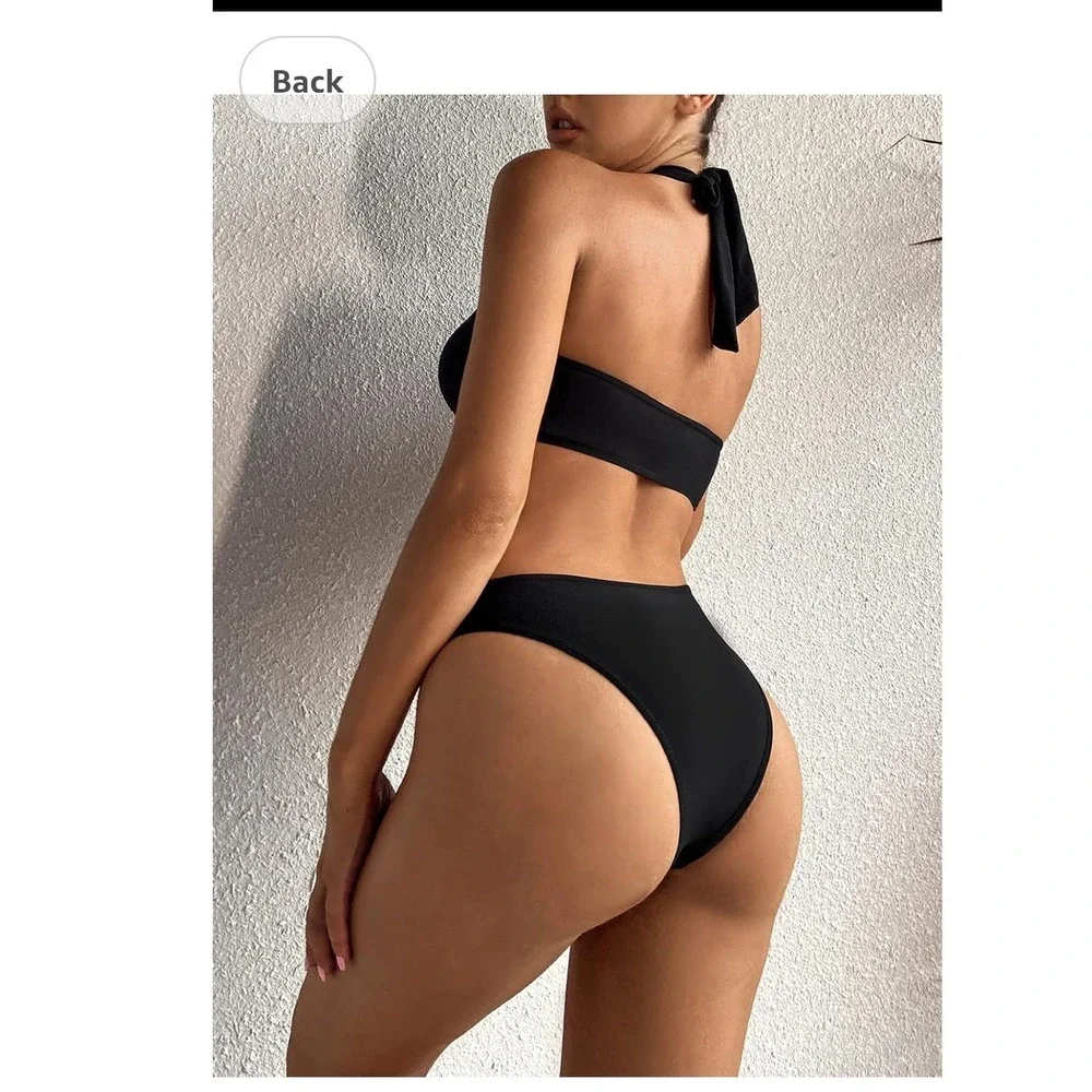 Hisaguhe black monokini